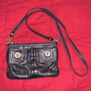 Marc by Marc Jacobs Black Leather Crossbody Bag